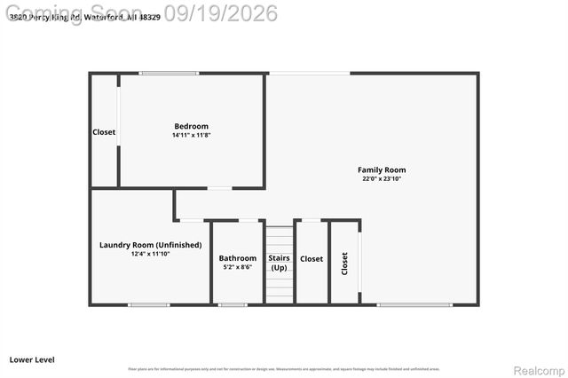 3820 Percy King Road, Waterford Charter Township, MI 48329
