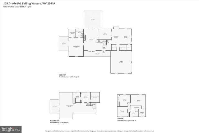 105 GRADE RD, Falling Waters, WV 25419