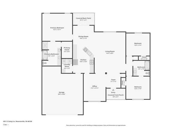 4911 E Daisy Lane, Mooresville, IN 46158