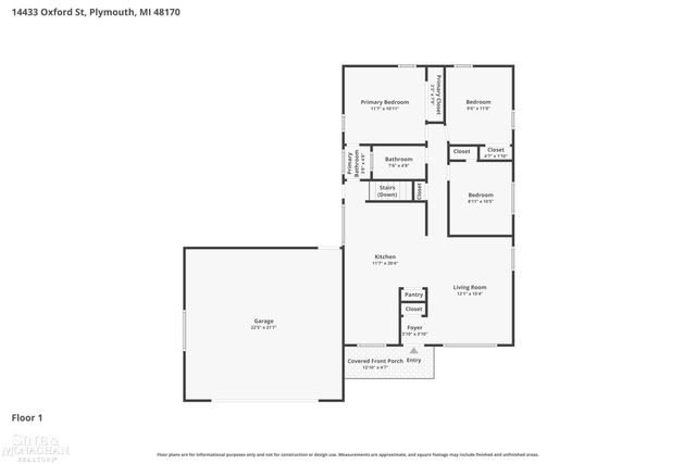 14433 Oxford Road, Plymouth, MI 48170