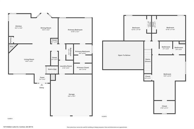 127 Hidden Lake Circle, Canton, GA 30114
