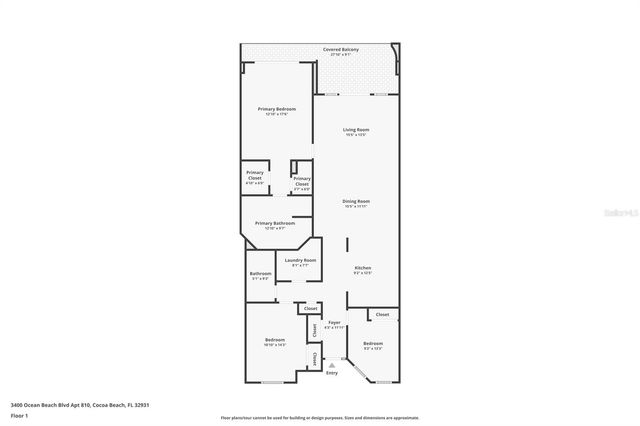 3400 OCEAN BEACH BOULEVARD 810, Cocoa Beach, FL 32931