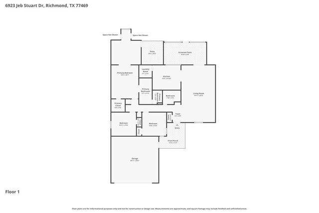 6923 Jeb Stuart Drive, Richmond, TX 77469