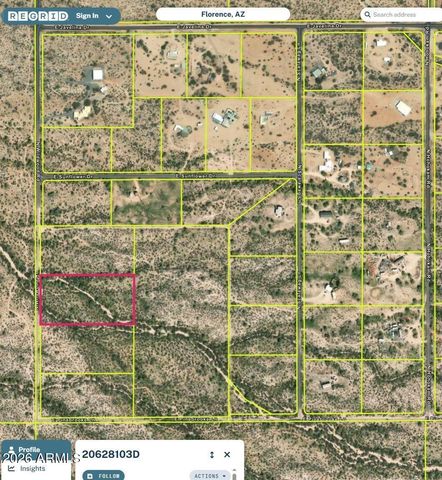 10659 N WILDWOOD Road -, Florence, AZ 85132