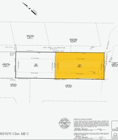 1144 Avila Lot B Drive, Hampstead, NC 28443