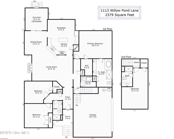 1113 Willow Pond Lane, Leland, NC 28451