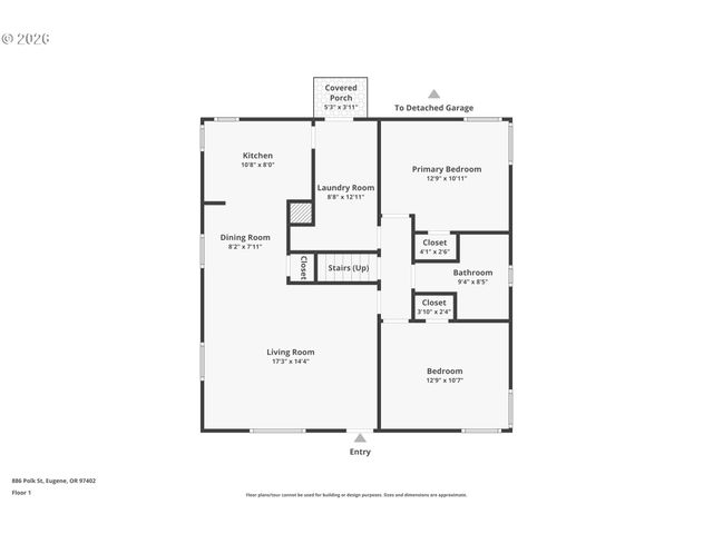 886 POLK St, Eugene, OR 97402