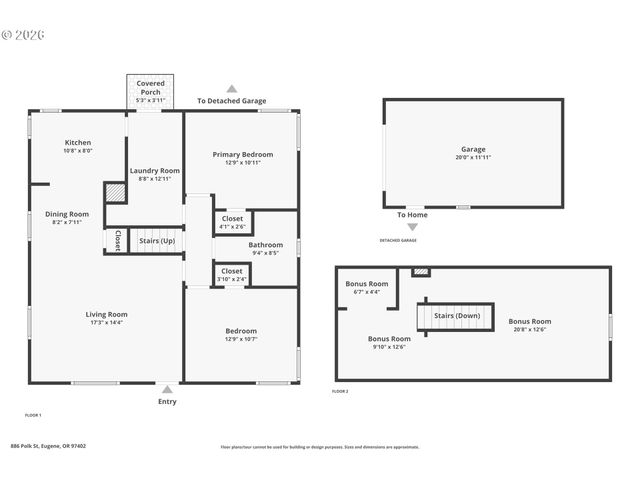 886 POLK St, Eugene, OR 97402