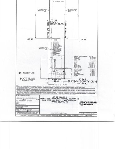 12742 Grayson County Road, Cypress, TX 77433