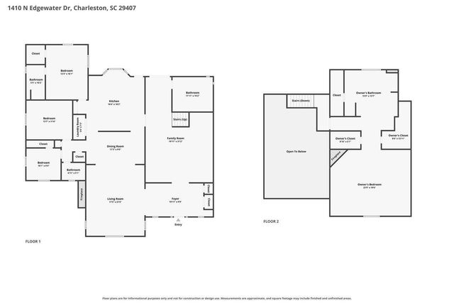 1410 N Edgewater Drive, Charleston, SC 29407