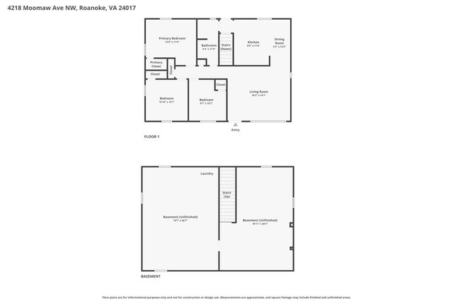 4218 Moomaw AVE, Roanoke, VA 24017