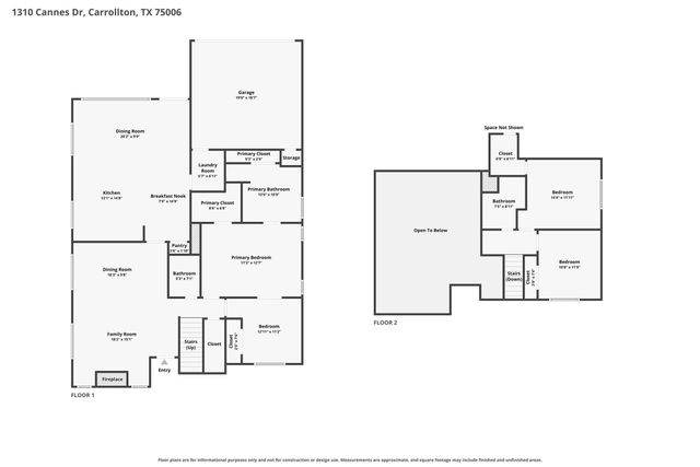1310 Cannes Drive, Carrollton, TX 75006