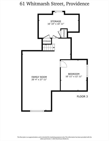 61 Whitmarsh Street, Providence, RI 02907