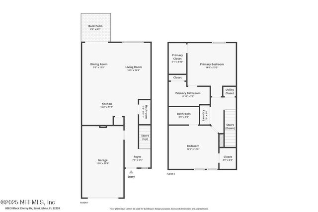 808 BLACK CHERRY Drive S, St. Johns, FL 32259