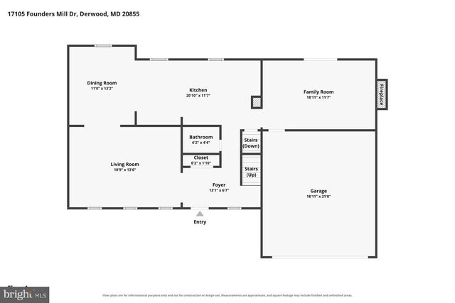 17105 FOUNDERS MILL DR, Derwood, MD 20855