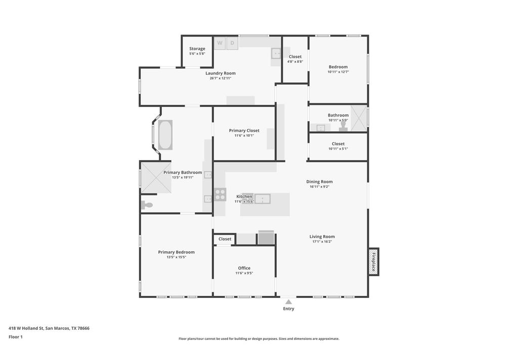 418 W Holland ST, San Marcos, TX 78666