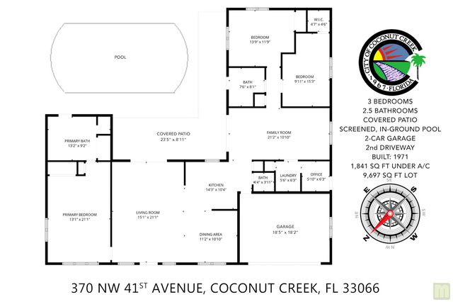 370 NW 41st Avenue, Coconut Creek, FL 33066