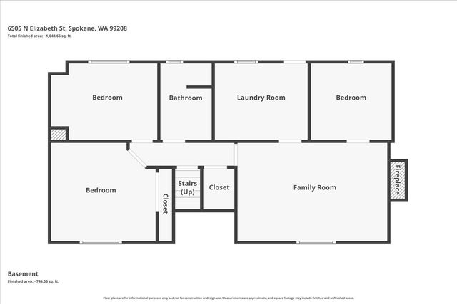 6505 N Elizabeth St, Spokane, WA 99208