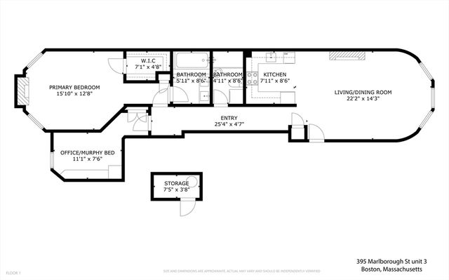 395 Marlborough St 3, Boston, MA 02115