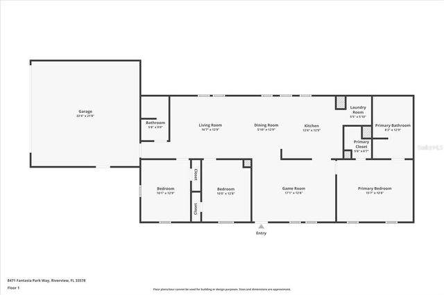 8471 FANTASIA PARK WAY, Riverview, FL 33578