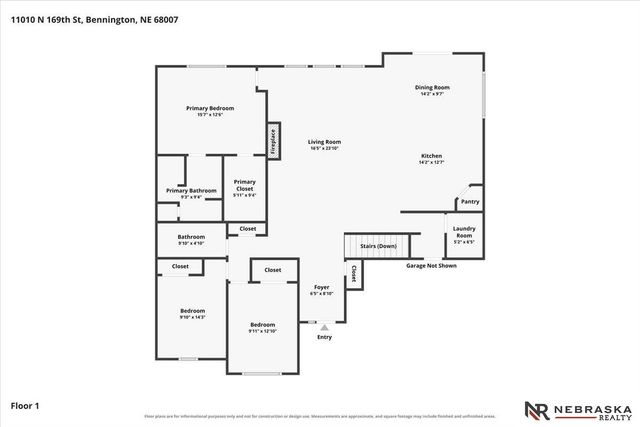 11010 N 169th Street, Bennington, NE 68007