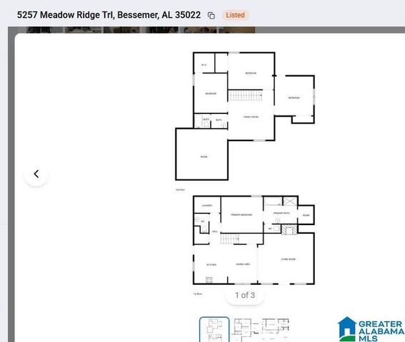 5257 MEADOW RIDGE TRAIL, Bessemer, AL 35022