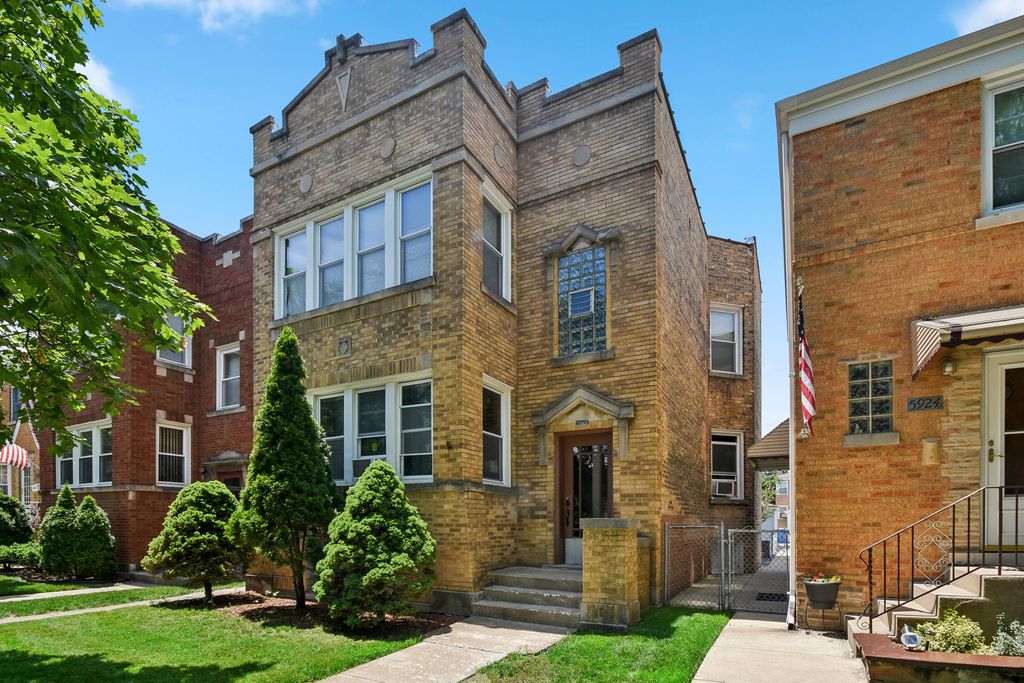 5922 N Melvina Avenue, Chicago, IL 60646 — exterior