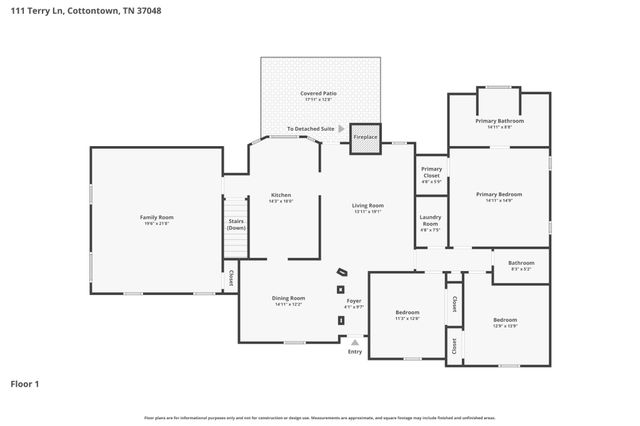 111 Terry Ln, Cottontown, TN 37048