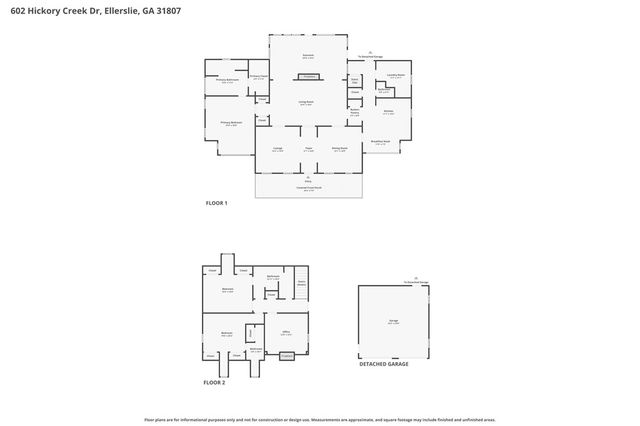 602 Hickory Creek Drive, Ellerslie, GA 31807