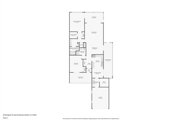 65 Eastgate Drive B, Boynton Beach, FL 33436