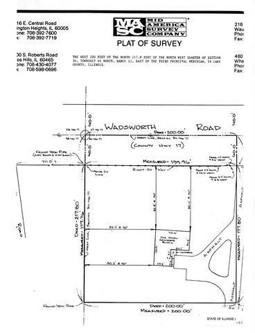 15983 W Wadsworth Road, Wadsworth, IL 60083