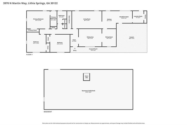 3970 N Martin Way, Lithia Springs, GA 30122