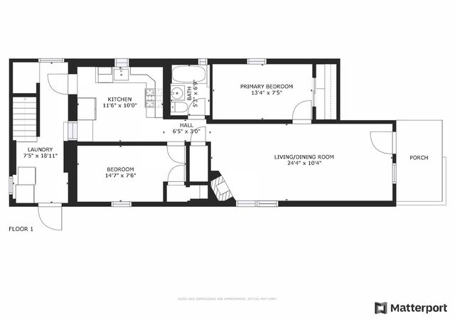 1543 W GEORGE Street 1, Chicago, IL 60657