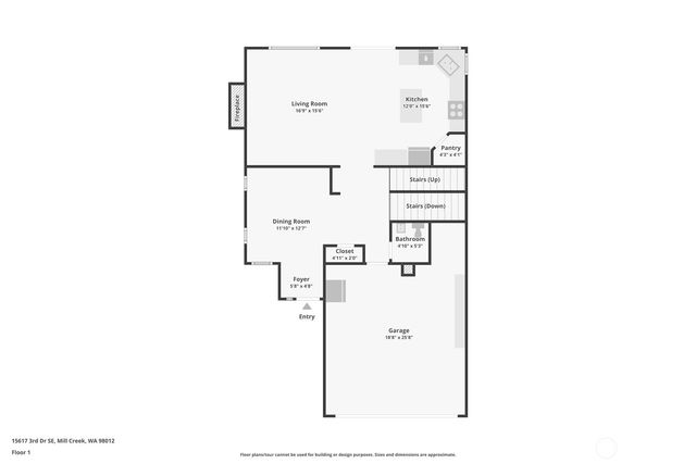 15617 3rd Drive SE, Mill Creek, WA 98012