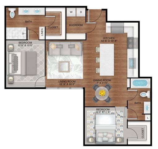 5332 Trinity River Trail 2-2623, Fort Worth, TX 76114