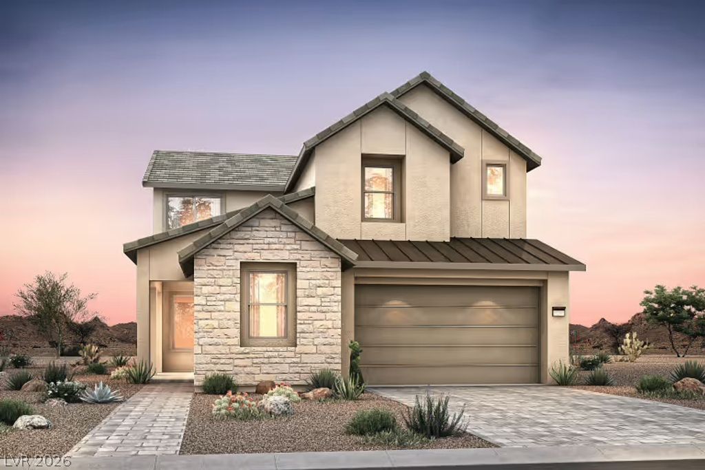 1077 Estates Bend Court, Las Vegas, NV 89138 — exterior