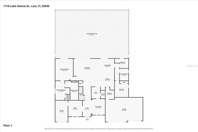 1118 LAKE HANNA DRIVE, Lutz, FL 33549
