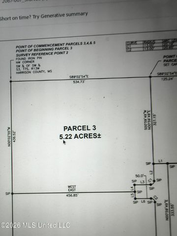 Parcel 3 Shiyou Road, Pass Christian, MS 39571