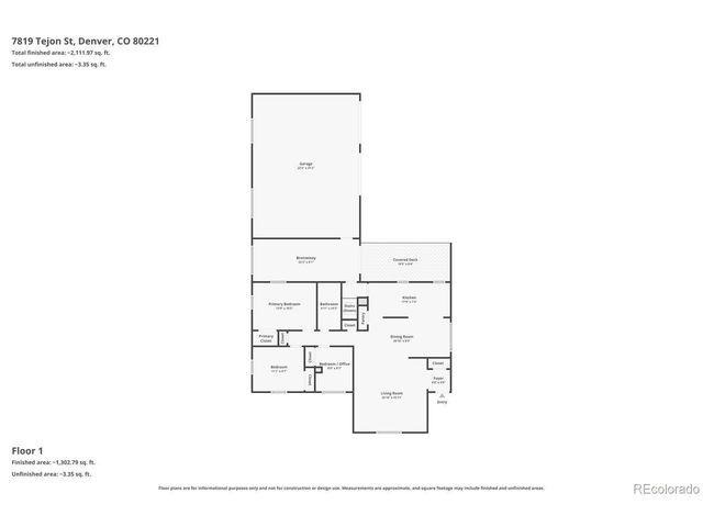 7819 Tejon St, Denver, CO 80221