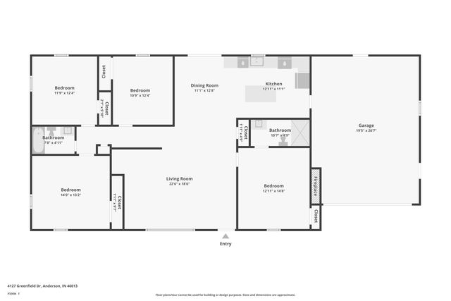 4127 Greenfield Drive, Anderson, IN 46013