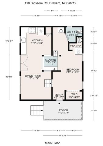 118 Blossom Road, Brevard, NC 28712