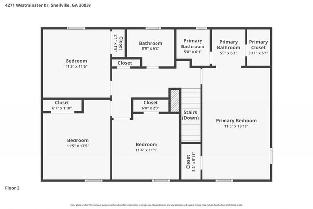 4271 Westminster Drive, Snellville, GA 30039