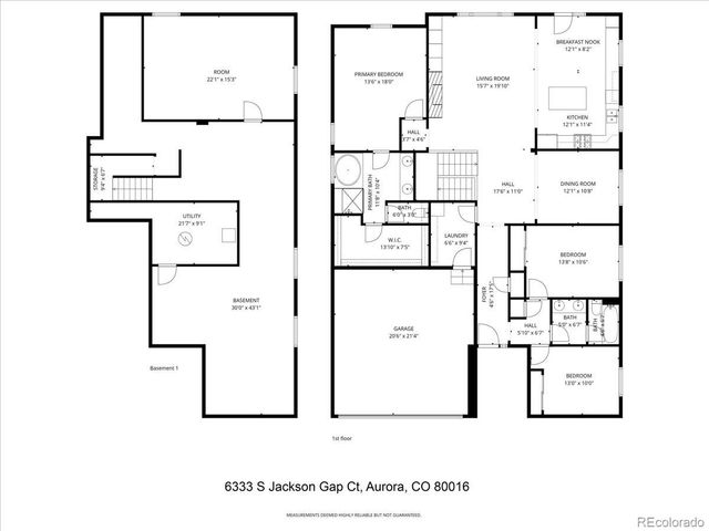 6333 S Jackson Gap Court, Aurora, CO 80016