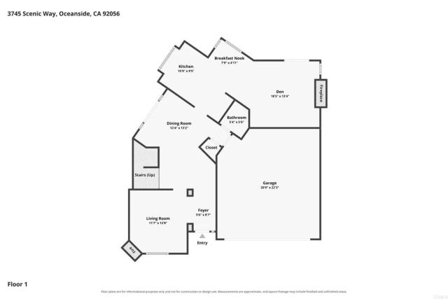 3745 Scenic Way, Oceanside, CA 92056