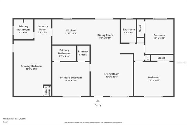 1102 BELLINI LANE, Ocoee, FL 34761
