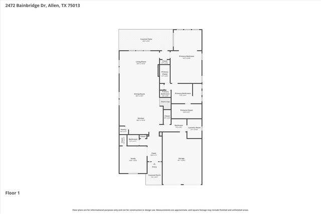 2472 Bainbridge Drive, Allen, TX 75013