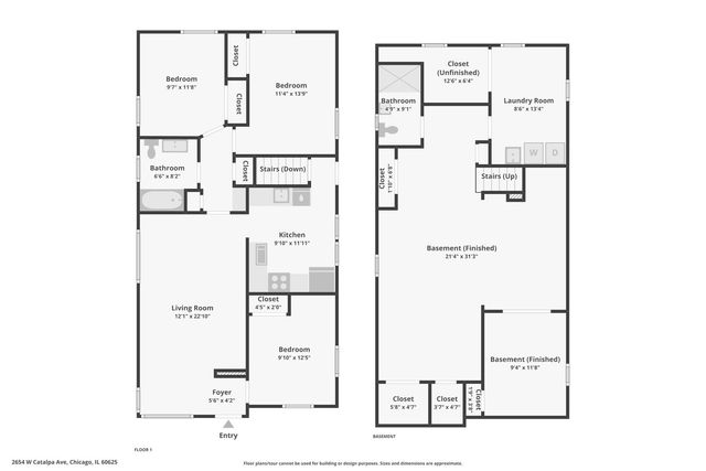 2654 W Catalpa Avenue, Chicago, IL 60625