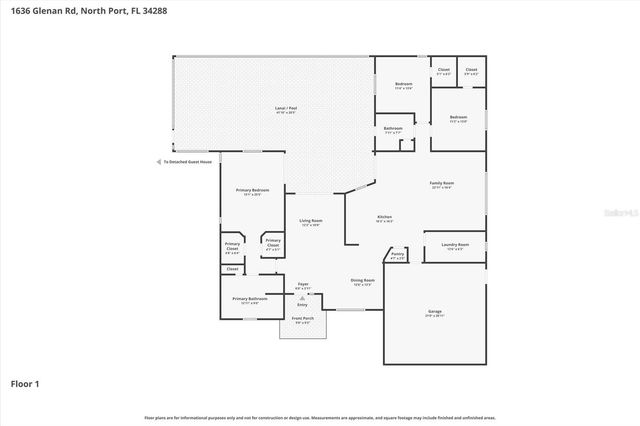 1636 GLENAN ROAD, North Port, FL 34288