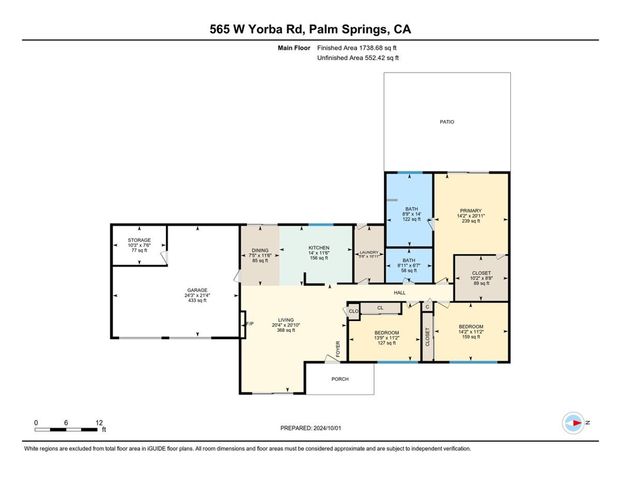 565 W Yorba Road, Palm Springs, CA 92262