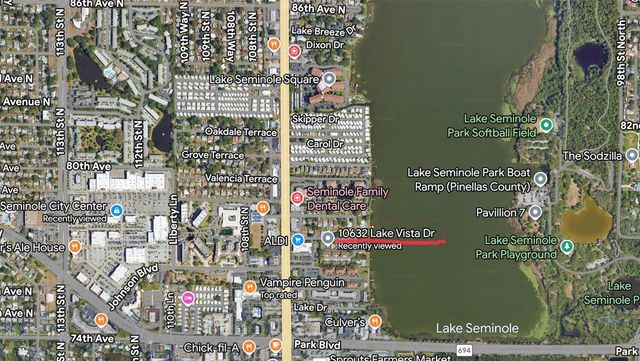 10632 LAKE VISTA DRIVE, Seminole, FL 33772